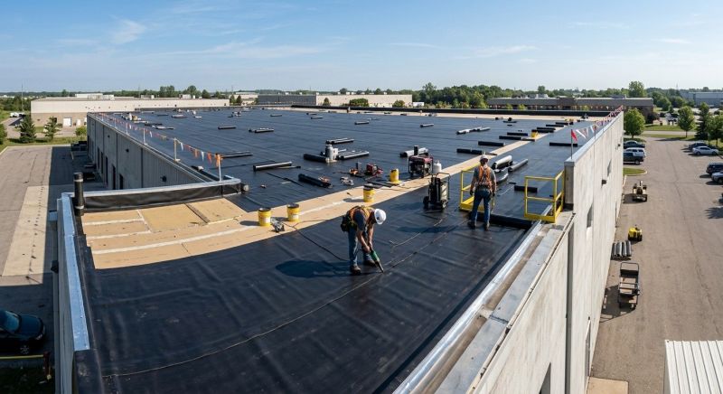 Flat Roof Installation detail
